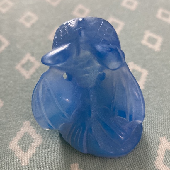 Blue azurite crystal. New. Add him to your collection. - Picture 3 of 3